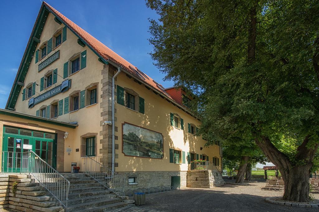 Gastwirtschaft & Hotel Hallescher Anger Наумбург Экстерьер фото